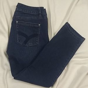 White House Black Market cropped jeans